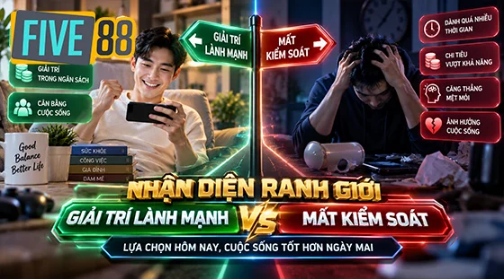 Nhận diện ranh giới giữa giải trí lành mạnh và mất kiểm soát